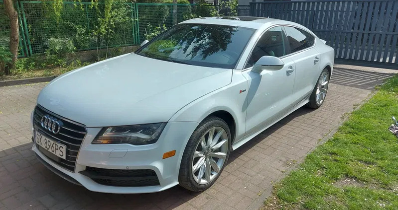 audi Audi A7 cena 69000 przebieg: 209400, rok produkcji 2012 z Katowice